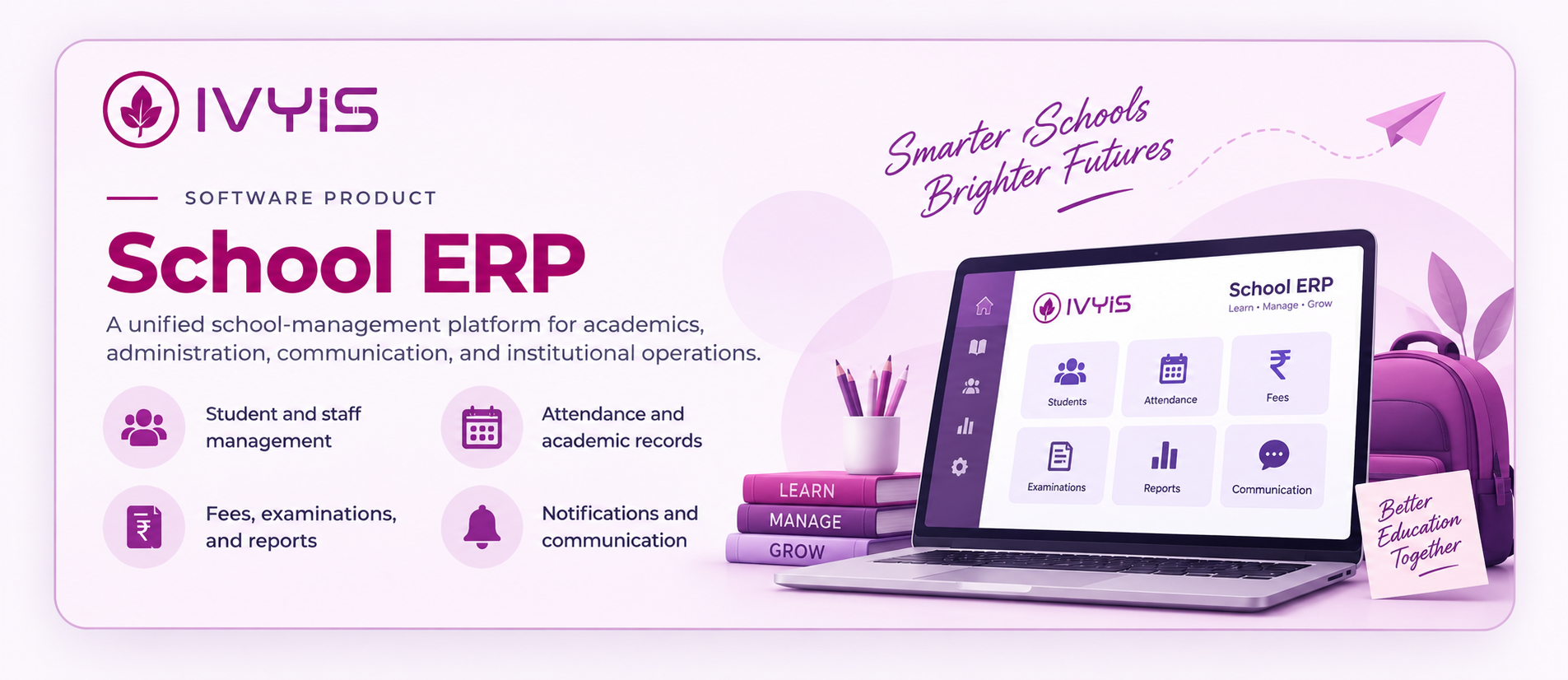 IVYIS School ERP platform
